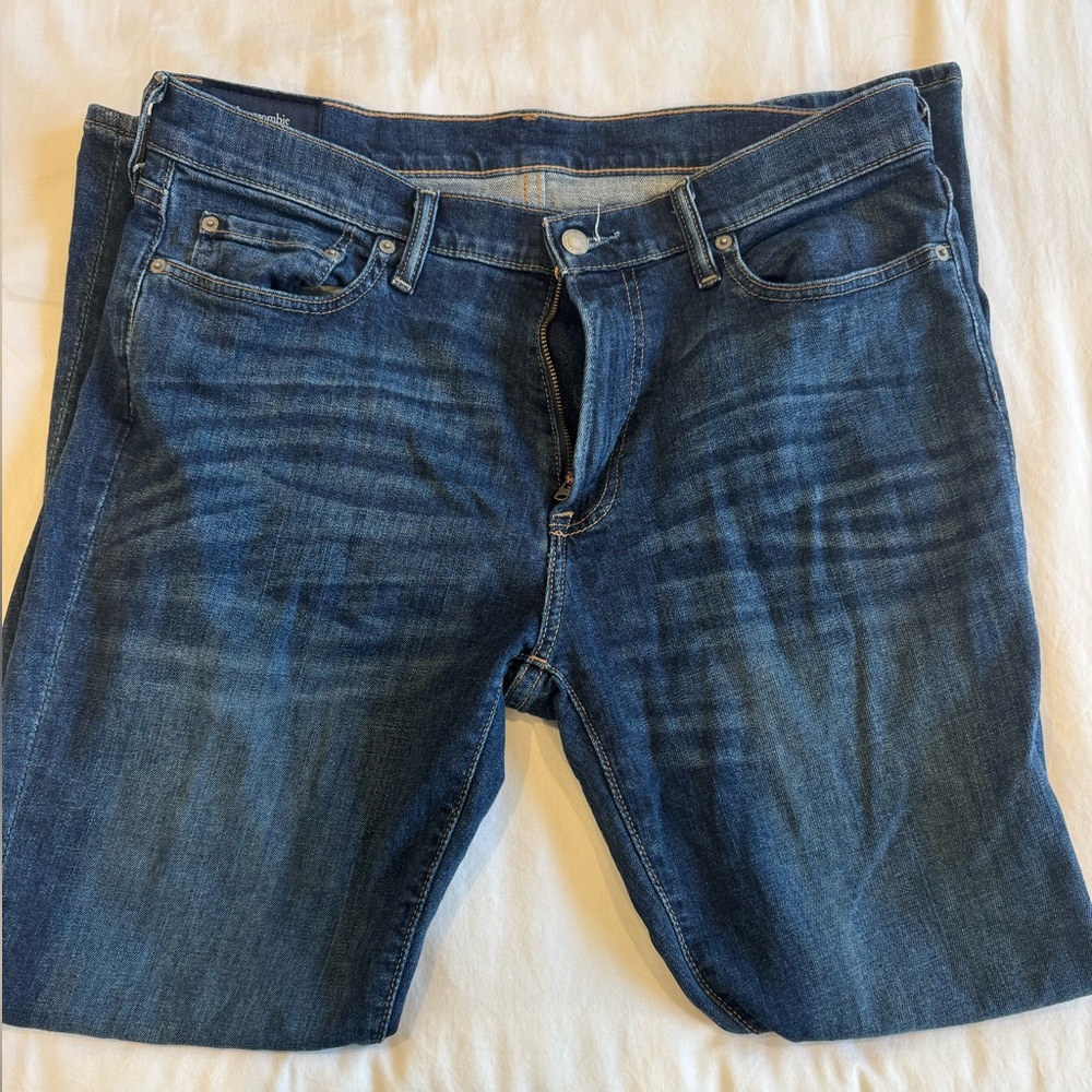 Abercrombie Athletic Skinny Stretch Jeans